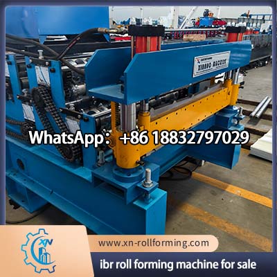 High capacity IBR roll forming machine for sale producing metal roofing sheets