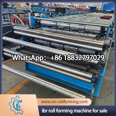 Industrial IBR roll forming machine for galvanized steel roof panel production