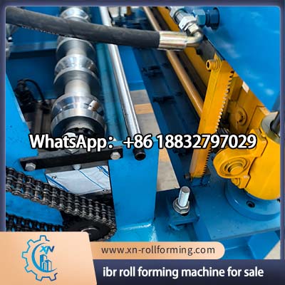 Heavy duty IBR roof sheet manufacturing machine for commercial buildings