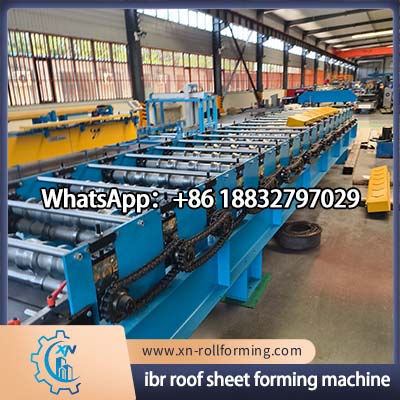 Automatic IBR roof sheet forming machine for metal roofing production