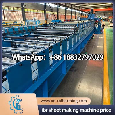 Metal roofing sheet production equipment for commercial construction projects