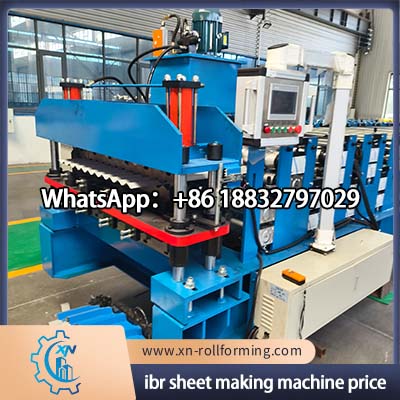 Competitive IBR sheet making machine price for roofing sheet production