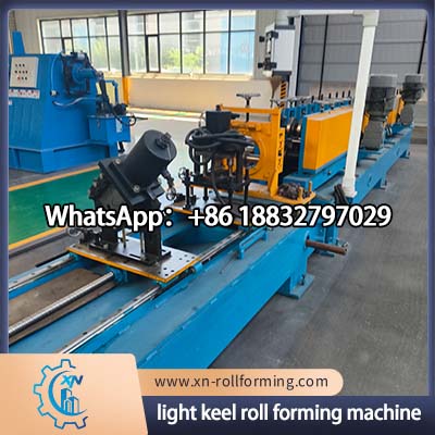 PLC controlled metal keel roll forming machine for building decoration ceiling systems