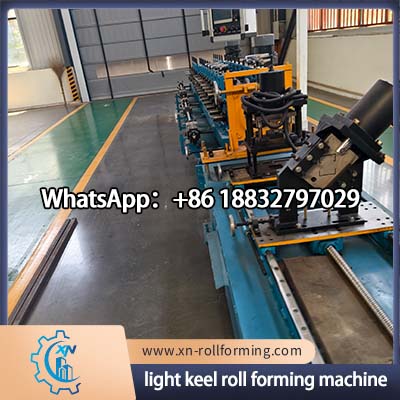 Industrial light keel forming machine for galvanized steel ceiling channel manufacturing