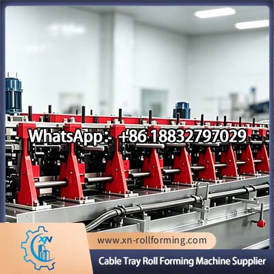 High efficiency cable tray manufacturing machine supplied by experienced roll forming company