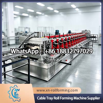 Professional cable tray roll forming machine supplier for automatic cable tray production