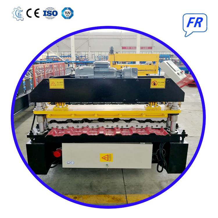 Machine de profilage de tôle IBR pour toiture métallique