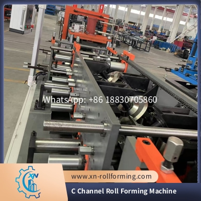 Automatic C Channel Roll Forming Machine