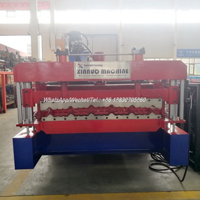 Glazed Tile Roll Forming Machine – Decorative Roof Tile Production Line