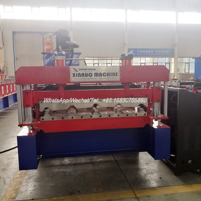 Máquina Formadora de Láminas IBR para Techo Trapecial