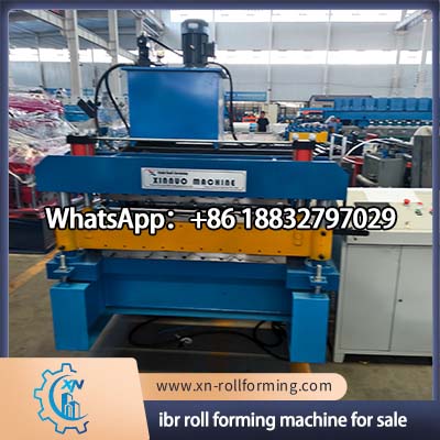 High Capacity IBR Roll Forming Machine for Sale Automatic Industrial Metal Roofing Sheet Manufacturing Production Line