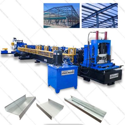 Automatic CZ Purlin Roll Forming Machine