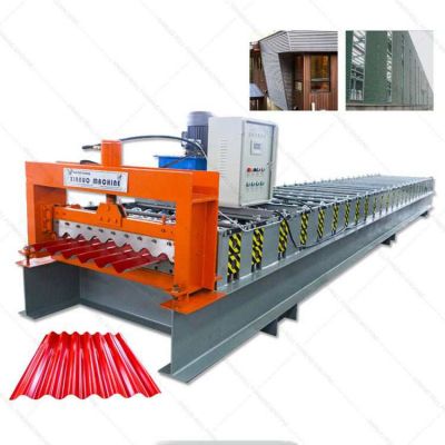 Corrugated Panel Roll Forming Machine for Durable Roofing & Wall Solutions