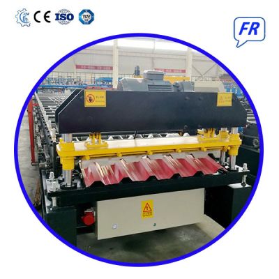 Machine profileuse de tôle trapézoïdale pour couverture métallique