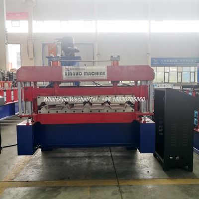 IBR Roof Sheet Making Machine – Trapezoidal Roll Forming Line