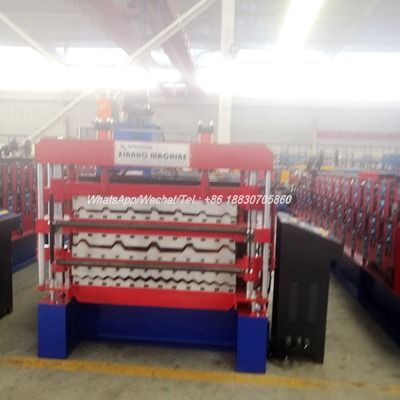 Three Layer Roll Forming Machine for Metal Roofing Sheets