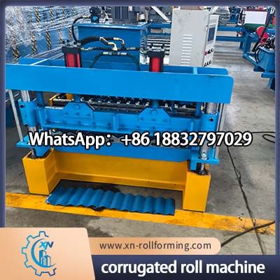 Automatic High Performance Corrugated Roll Machine for Galvanized Steel Roofing Sheet Manufacturing Production Line