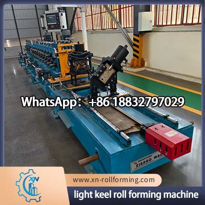 Fully Automatic Light Keel Roll Forming Machine for Ceiling Channel Steel Frame Production and Building Decoration Metal Keel Manufacturing Line
